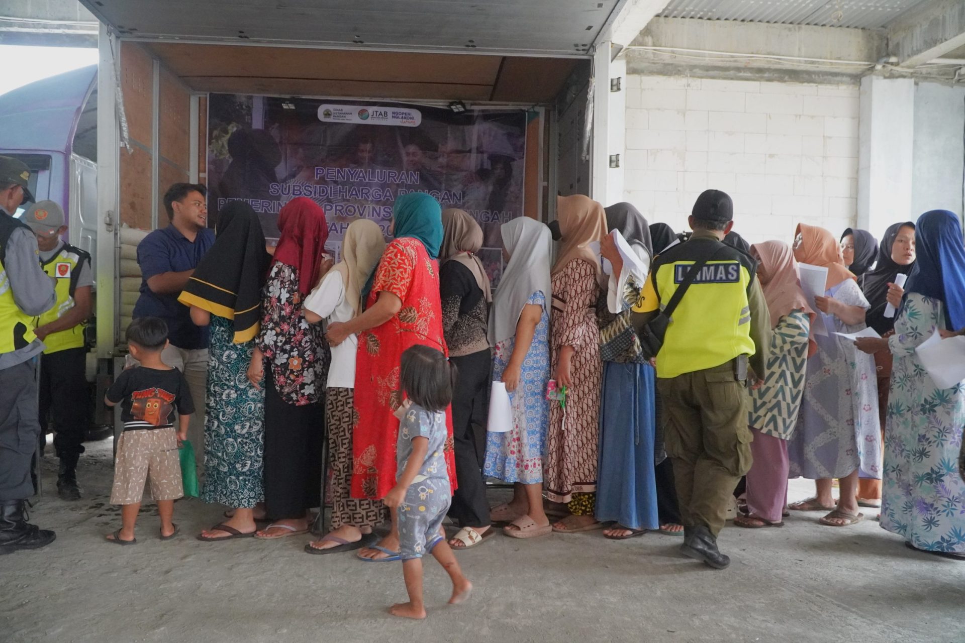 Penyaluran Subsidi Pangan Digelar di Desa Bulakan