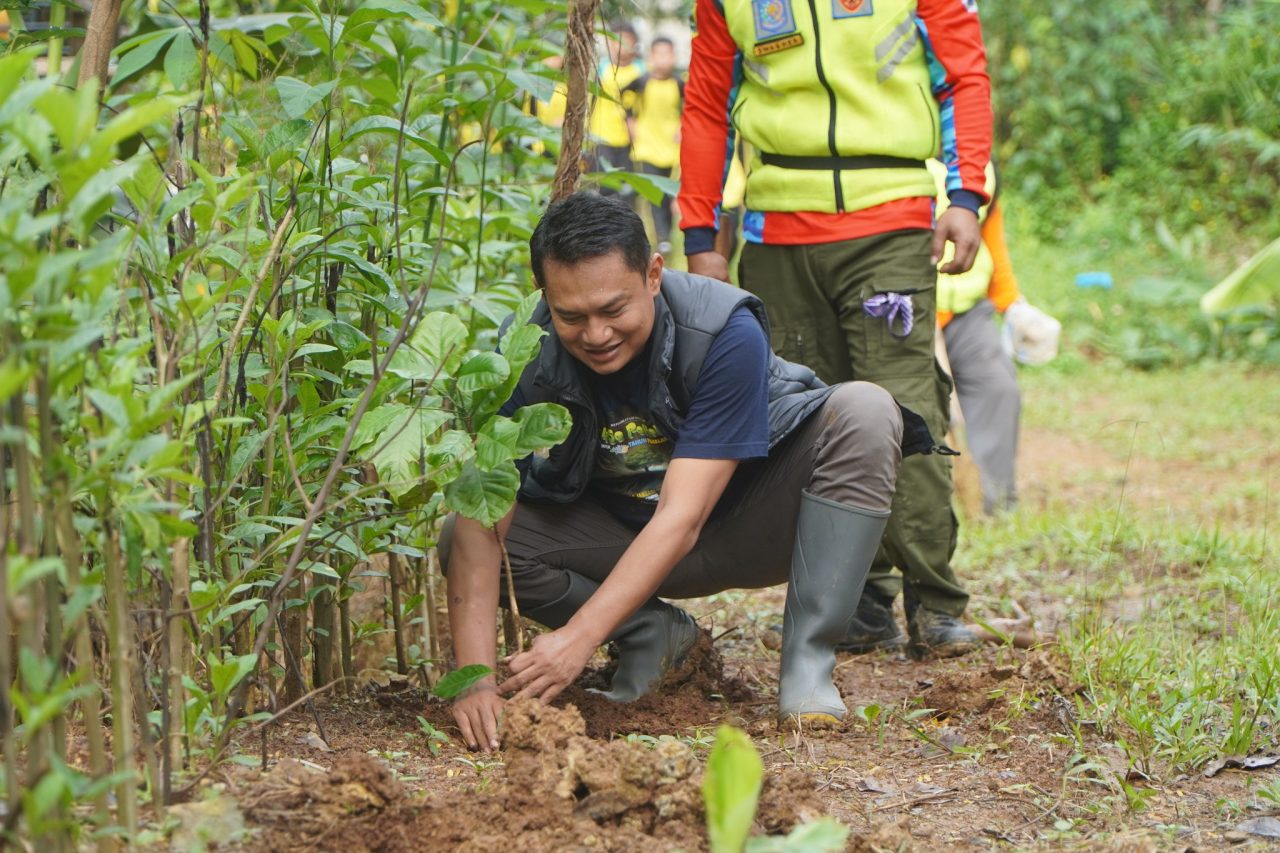 Peringati Hari Jadi Pemalang, Desa Bulakan Tanam 451 Pohon