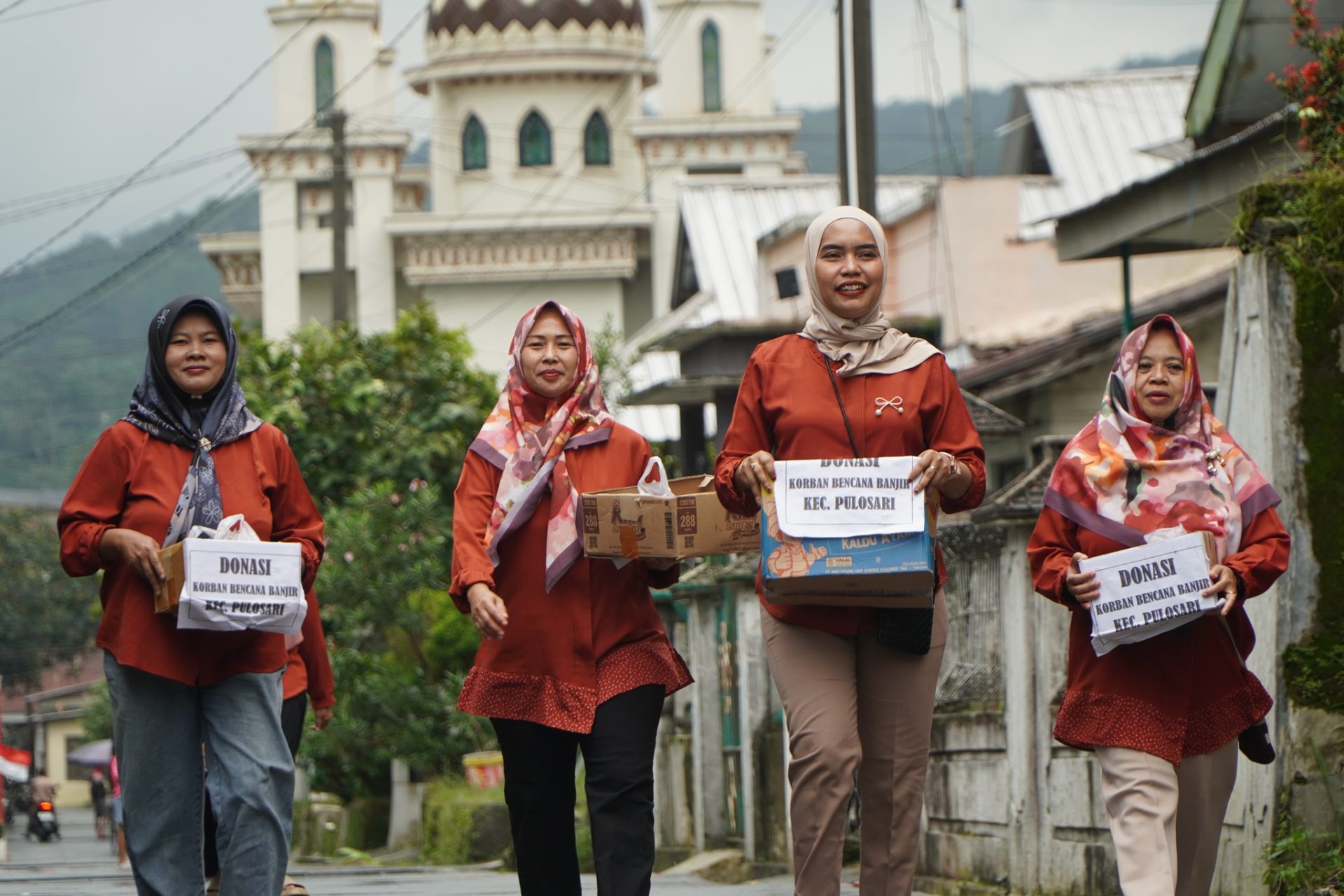 Pemerintah Desa Bulakan Galang Dana untuk Korban Banjir Bandang Pulosari