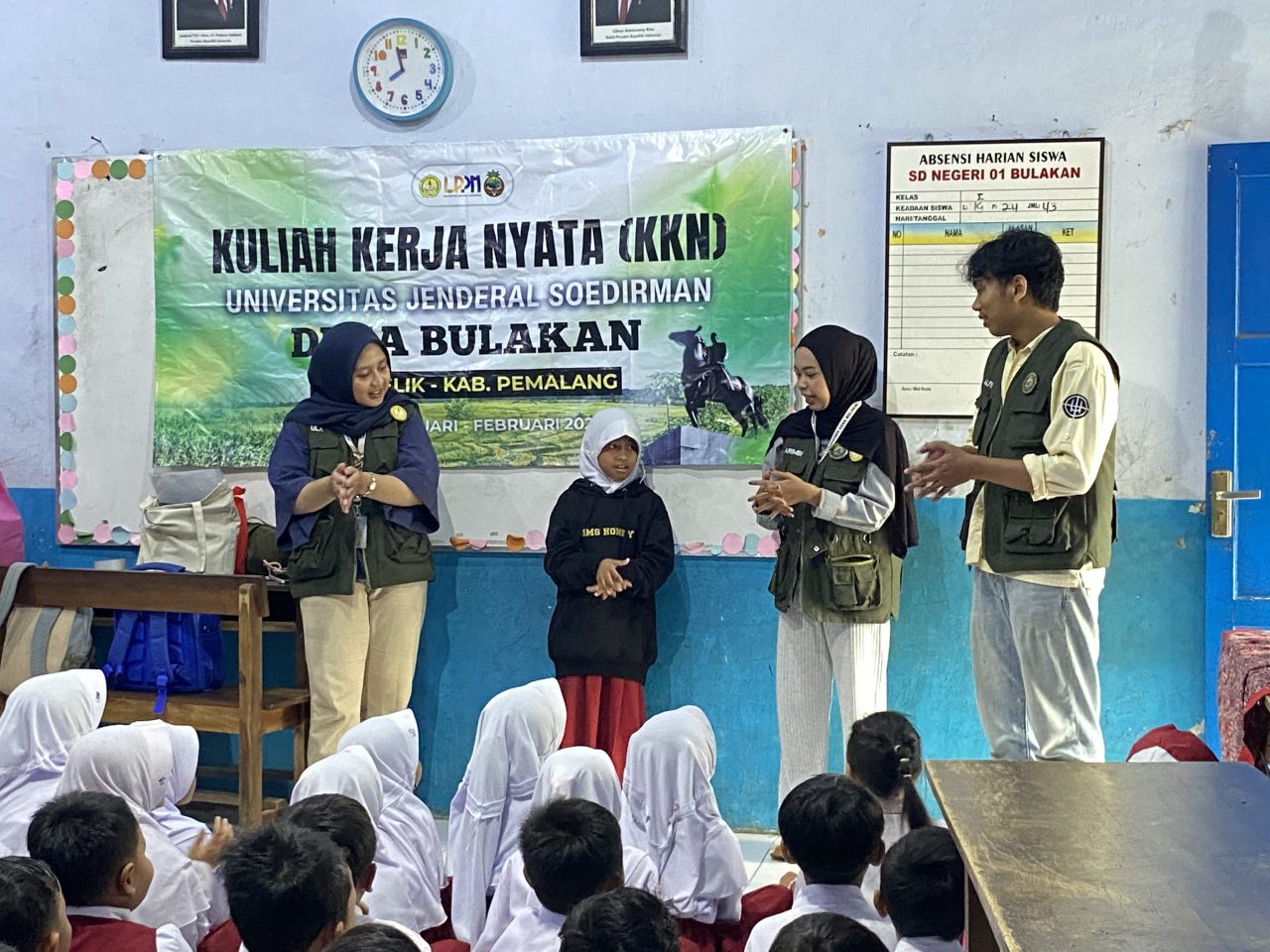KKN Unsoed Sosialisasi PHBS, Kelola Sampah, dan Anti-Bullying di SD Bulakan